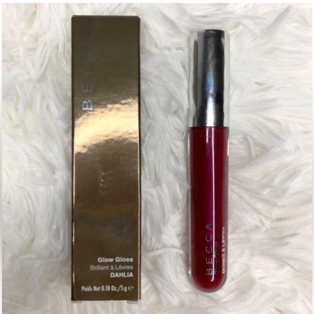 BECCA SHIMMERING SKIN PERFECTOR LUMINOUS BLUSH & Glow Gloss both in Dahlia NEW. - Picture 11 of 13